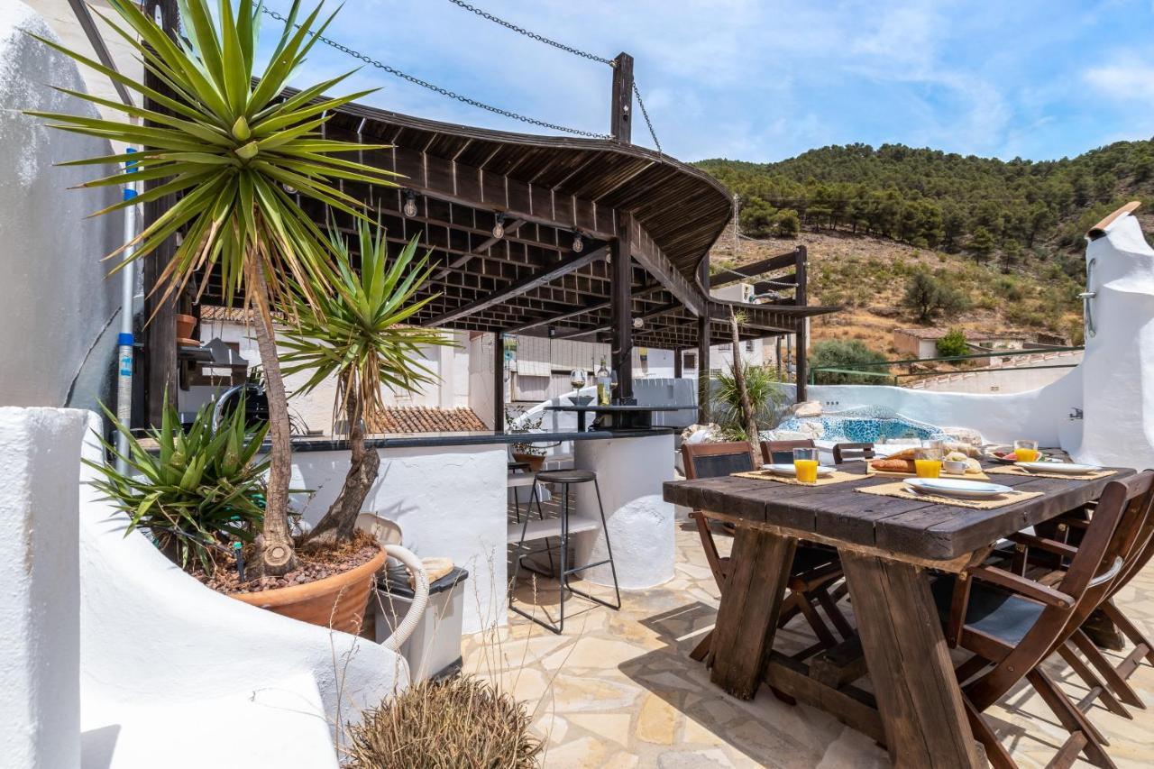 Villa Town House With Roof Terrace And Plunge Pool Alcaucín Exterior foto